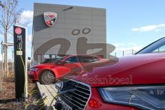 Ladestation - Parkplatz - Audi Sportpark - Audi e-tron