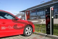 Ladestation - Parkplatz - Audi Sportpark - Audi e-tron