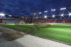 Audi Sportspark - 1.Flutlichttest im Stadion