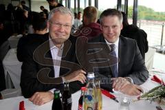 Pre-Opening des Funktionsgebäudes mit anliegendem Jugendhaus - Dr. Alfred Lehmann und Dr. Christian Lösel Oberbürgermeister Ingolstadt - Foto: Jürgen Meyer