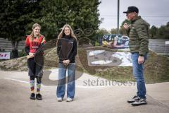 BMX Bayernliga Race 2025; Ingolstadt; Radhaus Ingolstadt, Resi Kobel aus Ingolstadt Interview