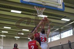Basketball Bayernliga Herren - Saison 2026/27 - PSV Ingolstadt - TSV Milbertshofen - Syskin Dimitri Abellan Aleman Pedro weiss Ingolstadt - XXXXX - Foto: Meyer Jürgen