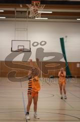 Basketball - Frauen -  Saison 2026/27 - TSV Etting Ingolstadt - TSV Wasserburg 2 - Graf Clara orange Etting  beim Strafwurf - XXXXX - Foto: Meyer Jürgen