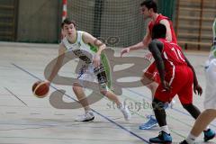 Basketball WestPark Baskets Ingolstadt - TSV München - Thomas Mayer #5 weiß Ingolstadt - Foto: Jürgen Meyer