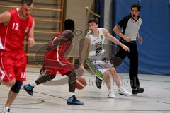 Basketball WestPark Baskets Ingolstadt - TSV München - Thomas Mayer #5 weiß Ingolstadt - Foto: Jürgen Meyer