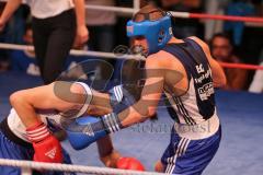 Ingolstädter Boxnacht - Fronte79 - Box-Club Ingolstadt vs. Auswahl München - in weiß Florit Shala gegen blau Willi Bachmetow (BCI)