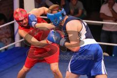 Ingolstädter Boxnacht - Fronte79 - Box-Club Ingolstadt vs. Auswahl München - blau Vadim Smirnov (BCI) gegen Jan Miehling rot