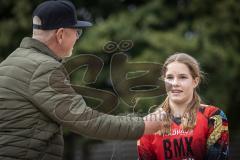 BMX Bayernliga Race 2025; Ingolstadt; Radhaus Ingolstadt, Resi Kobel aus Ingolstadt Interview