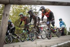 BMX Bayernliga Race 2025; Ingolstadt; Radhaus Ingolstadt, Resi Kobel aus Ingolstadt rechts