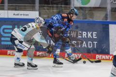 DEL; ERC Ingolstadt - Dresdner Eislöwen; Agostino Kenny (11 ERC) Suvanto David (33 DDE)