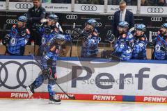 DEL; Playoffs; ERC Ingolstadt - EHC Redbull München; Tor Jubel Treffer 3:0 Breton Alex (75 ERC)