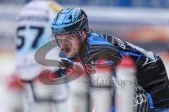 DEL; ERC Ingolstadt - Dresdner Eislöwen; vor dem Spiel Girduckis Abbott (17 ERC)