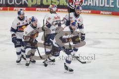 DEL; Playoffs; ERC Ingolstadt - EHC Redbull München; Tor Jubel Treffer Rieder Tobias (8 RBM) 0:1 DeSousa Chris (82 RBM) Brooks Adam (77 RBM) Hirose Taro (17 RBM)