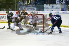 DEL - ERC Ingolstadt - Eisbären Berlin - Brandon Buck erzielt das 4:3. Foto: Adalbert Michalik