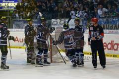 DEL - ERC Ingolstadt - Eisbären Berlin - Brandon Buck erzielt das 4:3 und jubelt. Foto: Adalbert Michalik