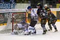 ERC-Ingolstadt gegen Hamburg Freezers Jean O?Conner mit einer Torchance Foto: Juergen Meyer