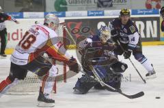 DEL - ERC Ingolstadt - DEG Düsseldorf Metro Stars . Playoff - Viertelfinale - Ian Gordon im Tor