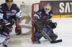 DEL - ERC Ingolstadt - DEG Düsseldorf Metro Stars . Playoff - Viertelfinale - Ian Gordon im Tor