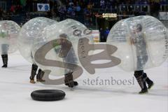 DEL - Eishockey - ERC Ingolstadt - Adler Mannheim - Loopyball on Ice – Pausenspiel