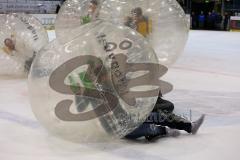 DEL - Eishockey - ERC Ingolstadt - Adler Mannheim - Loopyball on Ice – Pausenspiel