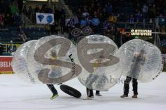 DEL - Eishockey - ERC Ingolstadt - Adler Mannheim - Loopyball on Ice – Pausenspiel