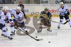 DEL - ERC Ingolstadt - Hamburg Freezers - rechts Björn Barta (33)