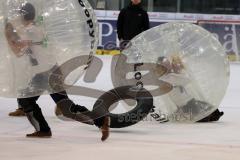 DEL - Eishockey - ERC Ingolstadt - Adler Mannheim - Loopyball on Ice – Pausenspiel