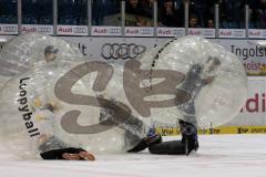 DEL - Eishockey - ERC Ingolstadt - Adler Mannheim - Loopyball on Ice – Pausenspiel