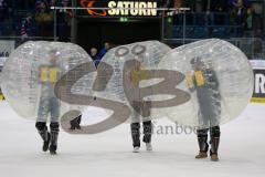 DEL - Eishockey - ERC Ingolstadt - Adler Mannheim - Loopyball on Ice – Pausenspiel