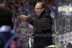 DEL - Eishockey - ERC Ingolstadt - Adler Mannheim - Cheftrainer Larry Huras