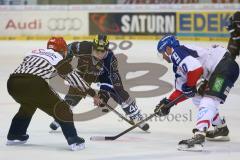 DEL - Eishockey - ERC Ingolstadt - Adler Mannheim - Bully Jared Ross (ERC 42)