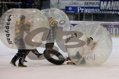 DEL - Eishockey - ERC Ingolstadt - Adler Mannheim - Loopyball on Ice – Pausenspiel