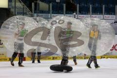 DEL - Eishockey - ERC Ingolstadt - Adler Mannheim - Loopyball on Ice – Pausenspiel