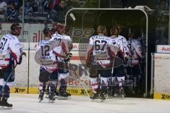 DEL - Eishockey - Playoff - Spiel 5 - ERC Ingolstadt - Iserlohn Roosters - Iserlohn geht vom Eis Pause zur Verlängerung