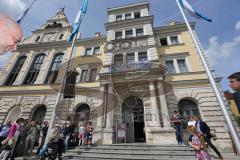 Rathausplatz Ingolstadt - ERC Ingolstadt - Vizemeisterschaftsfeier 2015 - Alte Rathaus