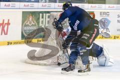 DEL - Eishockey - ERC Ingolstadt - Adler Mannheim - Saison 2015/2016 - Emery Raymond Torwart(#30 Mannheim) - Tomas Kubalik (#81 ERC Ingolstadt) - Foto: Meyer Jürgen