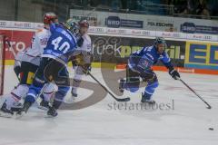 DEL - Eishockey - ERC Ingolstadt - Eisbären Berlin - Saison 2017/2018 - Darin Olver (#40 ERCI) - Thomas Greilinger (#39 ERCI) - Foto: Meyer Jürgen