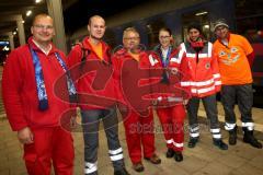 DEL - Eishockey - Halloweenexpress - Sonderzug nach Köln - Saison 2017/2018 - Ehrenamtliche Helfer - Sani - Foto: Markus Banai