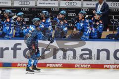 DEL; Playoffs; ERC Ingolstadt - EHC Redbull München; Tor Jubel Treffer 2:0 Barber Riley (37 ERC)