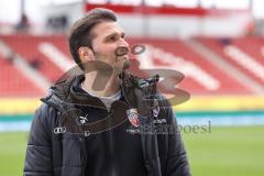 3. Liga; FSV Zwickau - FC Ingolstadt 04; Cheftrainer Guerino Capretti (FCI) vor dem Spiel