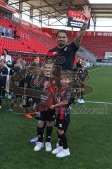 3. Liga - Saison 2024/25 - FC Ingolstadt 04 - SV Wehen Wiesbaden - Verabschiedung - Pascal Testroet (Nr.37 - FCI)  - Foto: Meyer Jürgen