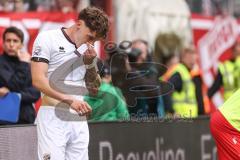 3. Liga; Energie Cottbus - FC Ingolstadt 04; Tim Heike (9, FCI) enttäuscht