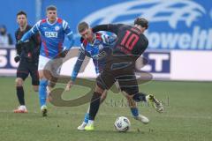 3. Liga - Saison 2025/26 - Hansa Rostock - FC Ingolstadt 04  - Dennis Kaygin (Nr.10 - FCI) - XXXXX - Foto: Meyer Jürgen
