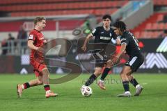 3. Liga; FC Ingolstadt 04 - SC Verl; Max Plath (14 FCI) Eze Joshua (6 Verl)
