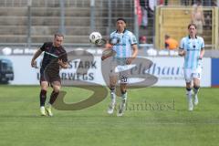 3. Liga; TSV 1860 München - FC Ingolstadt 04; Mattis Hoppe (2, FCI) Althaus Samuel (20 TSV) Steinkötter Justin (9 TSV)