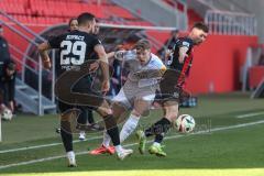 3. Liga - Saison 2024/25 - FC Ingolstadt 04 - 1. FC Saarbrücken - Felix Keidel (Nr.43 - FCI) - XXXXX - Foto: Meyer Jürgen