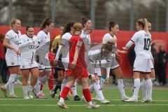 2. Bundesliga Frauen - Saison 2024/25 - FC Ingolstadt 04 Frauen - FC Bayern München -  Der 1:0 Führungstreffer durch - Kerstin Bogenschütz (Nr.6 - FCI Frauen) jubel - XXXXX - Foto: Meyer Jürgen