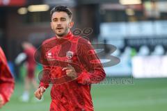 3. Liga; SC Verl - FC Ingolstadt 04; vor dem Spiel Fredrik Carlsen (8, FCI)