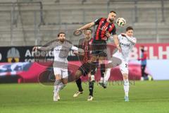 3. Liga; FC Ingolstadt 04 - Energie Cottbus; David Kopacz (29, FCI) Lukas Fröde (34, FCI) Borgmann Axel (20 ECO)