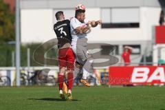 Kreisklasse - Saison 2024/25- TSV Gaimersheim II - SV Buxheim-  - Luca Moser schwarz Gaimersheim - Patrick Treffer weiss Buxheim - Foto: Meyer Jürgen